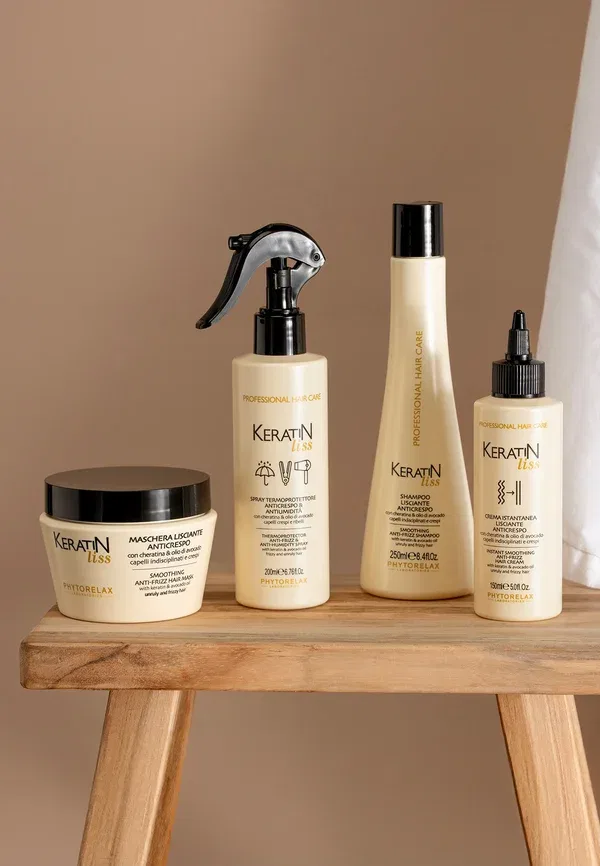 Спрей для волос термозащитный Anti-frizz & Anti-Humidity Phytorelax Keratin, 200 мл — фото 4