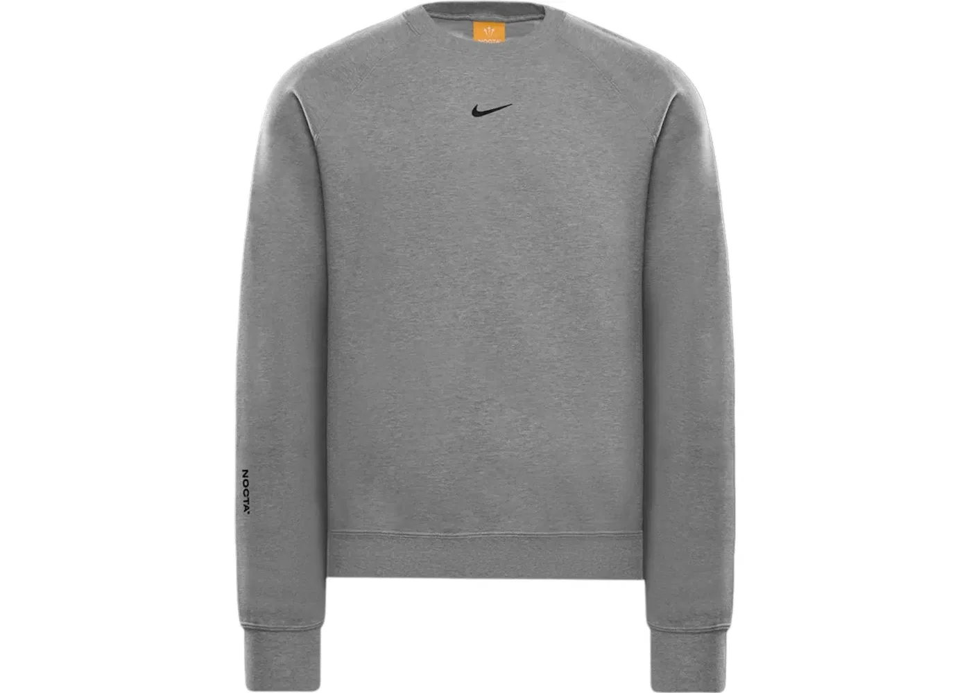 Мужской свитшот из флиса Crew Nike x NOCTA, Grey