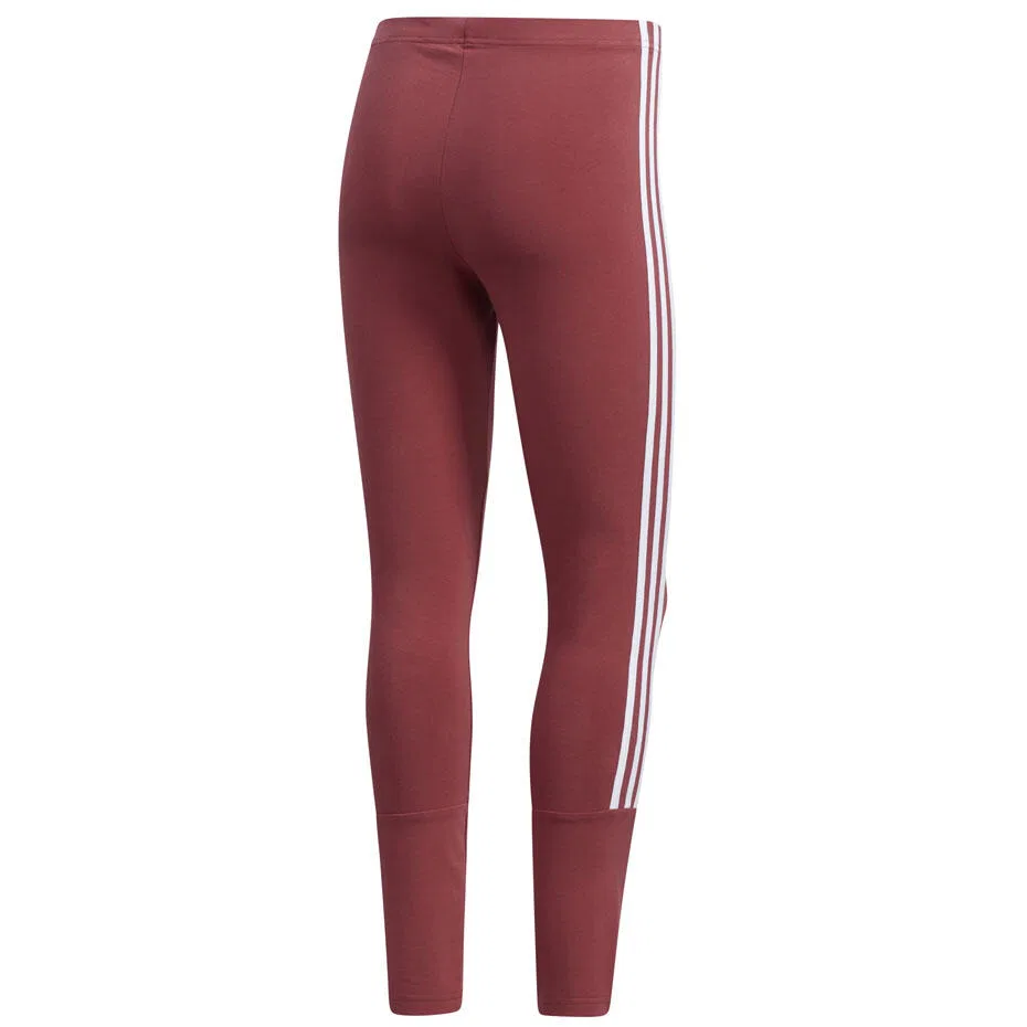 Женские леггинсы с высокой талией Adidas W New A 78 TIG, Rot Schwarz — фото 3