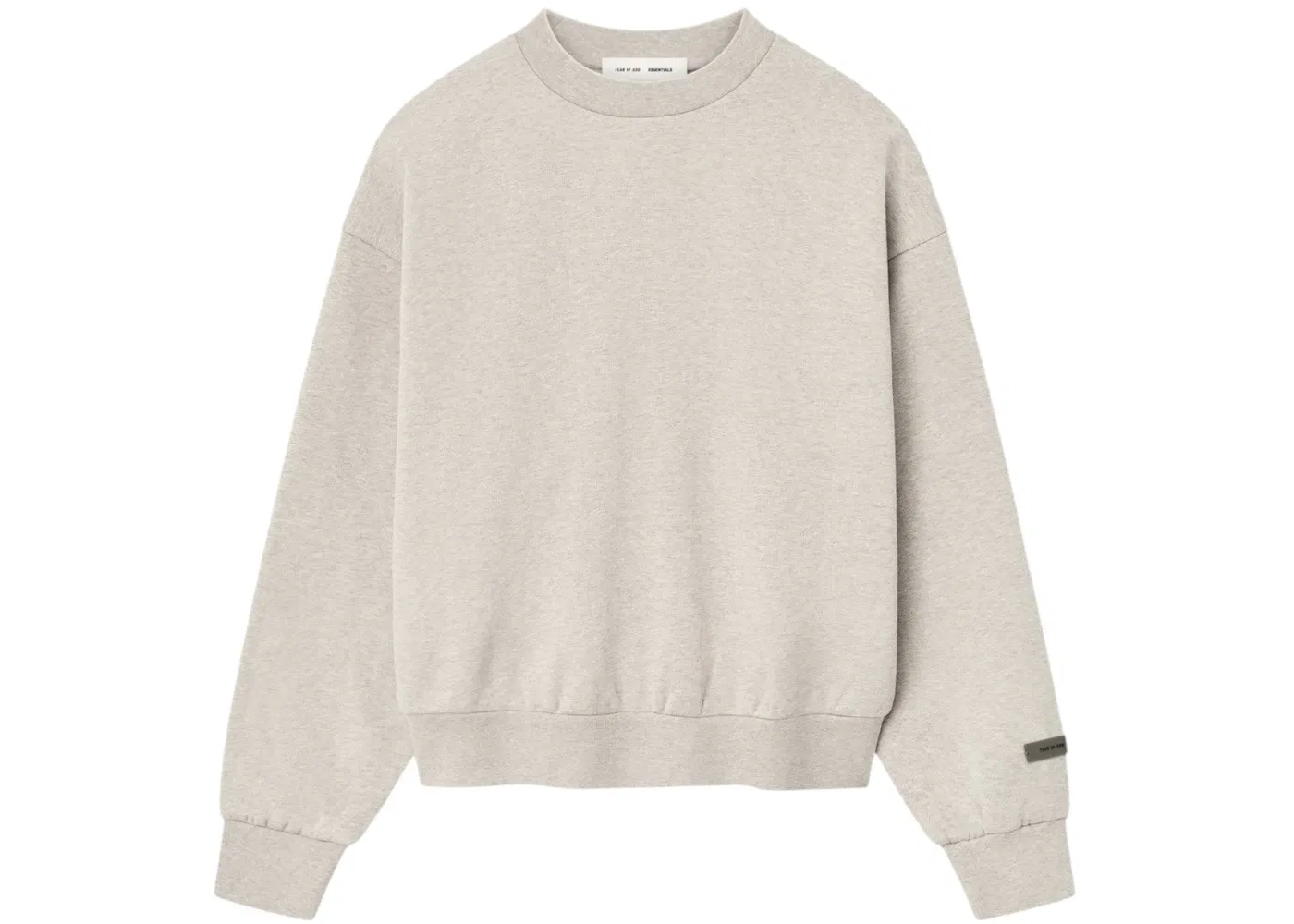 Мужской свитшот с длинным рукавом Crewneck (FW25) Fear of God, Heather Stone