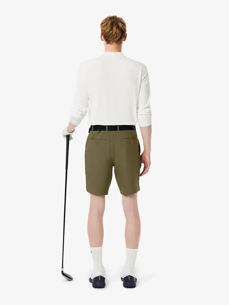 Чино-бермуды для гольфа LACOSTE, Khaki — фото 3