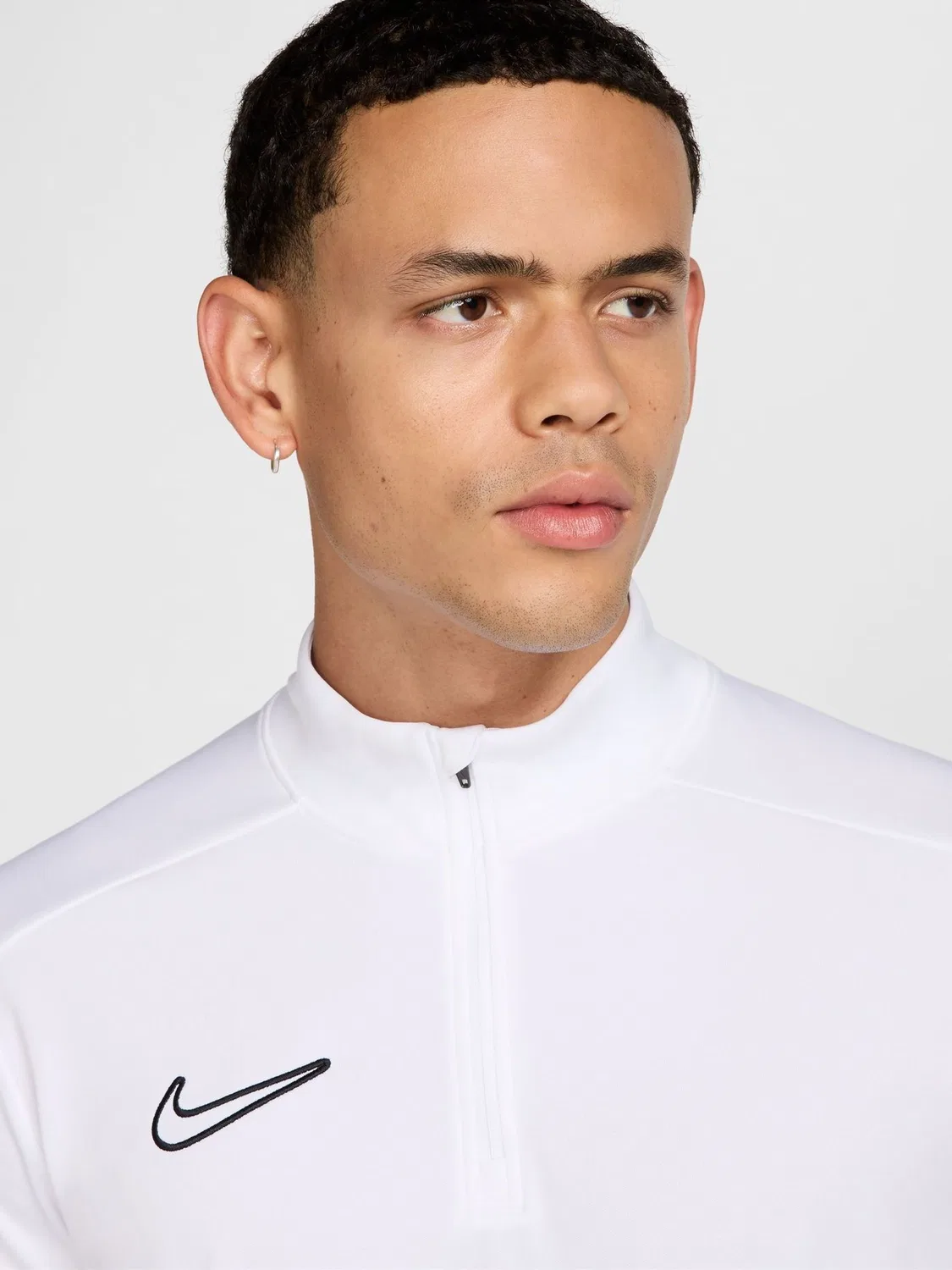 Футбольная тренировочная куртка Nike Academy Dri-FIT, белый — фото 4
