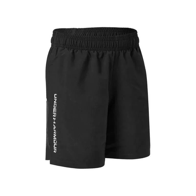 Детские шорты с принтом Under Armour Tech, Черный — фото 2