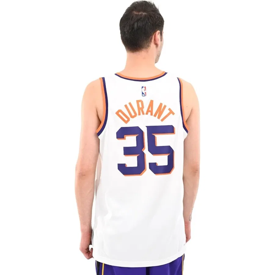 Футболка с принтом Phoenix Suns Association Nike, Белый — фото 2