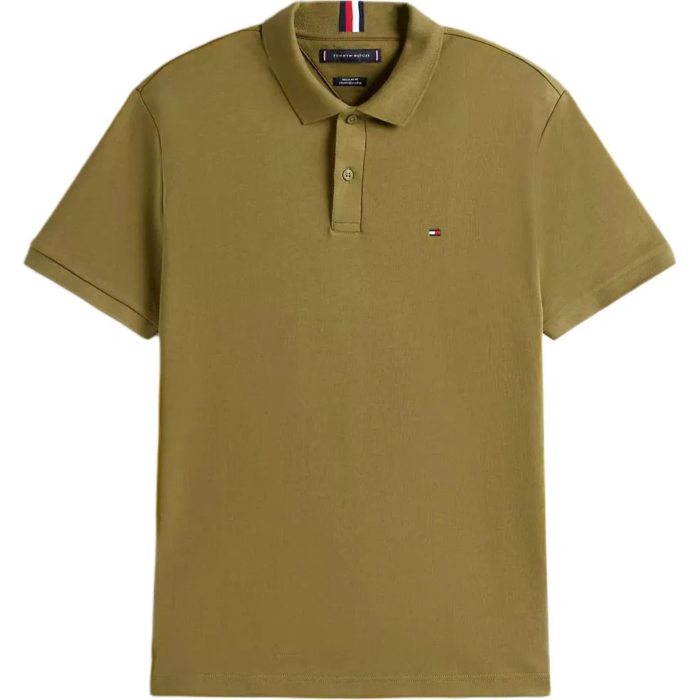 Мужское поло Tommy Hilfiger, Оливковый