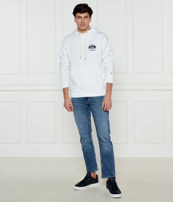Толстовка Tommy Hilfiger Regular Fit с капюшоном, белый — фото 2