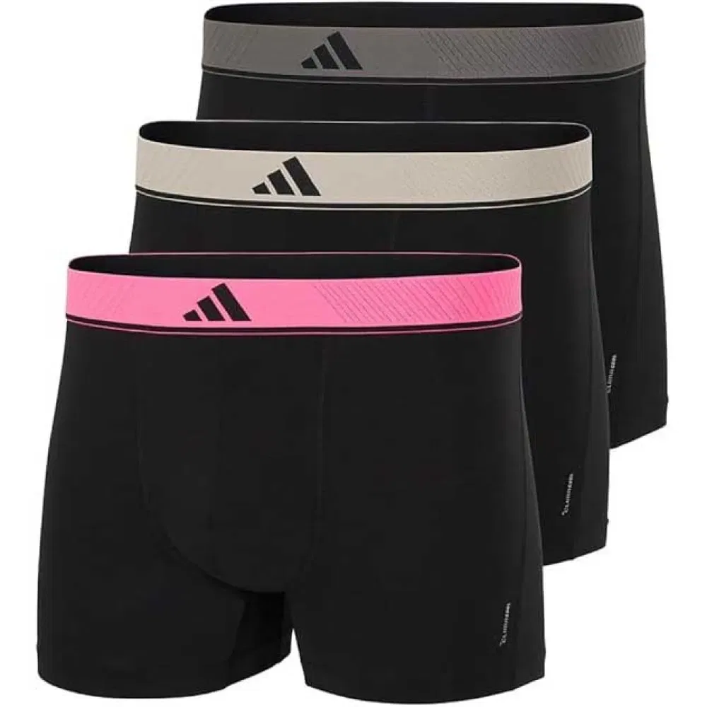 Боксеры Active Micro Flex Eco, 3 шт Adidas, черный — фото 3