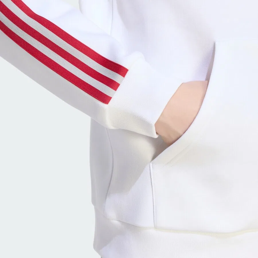Спортивная толстовка ADIDAS PERFORMANCE 'FC Liverpool Originals' белого цвета — фото 3