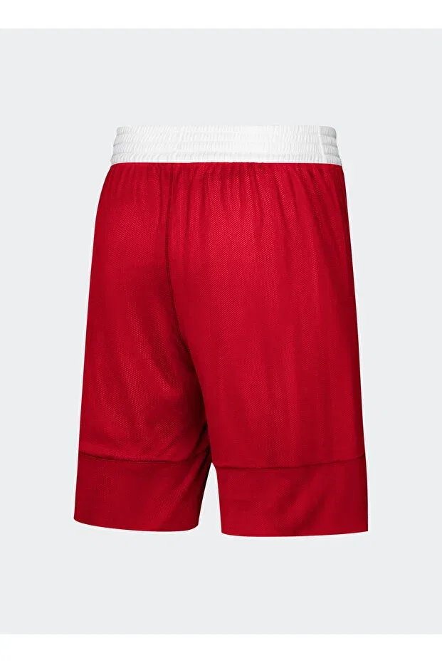 Детские спортивные шорты для девочек с принтом Elastic Waist Red-White Adidas, Red - White — фото 2