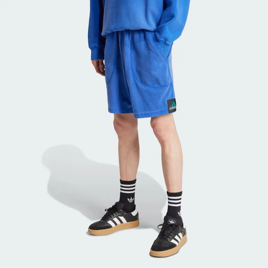 Шорты спортивные с принтом Equipment adidas Originals, Синий