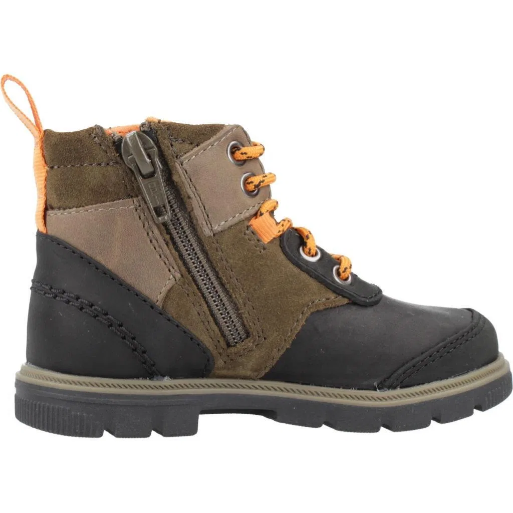 Ботинки Clarks Lorcam Hike T Combi, Цвет Grun — фото 4