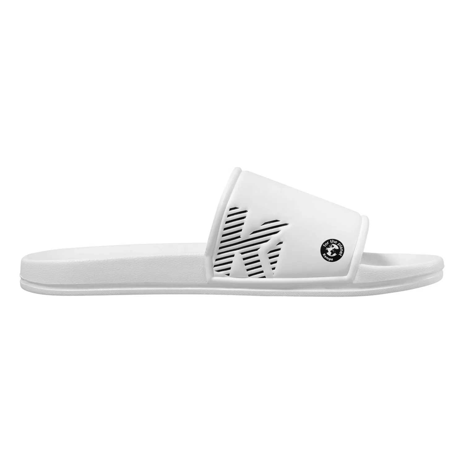 Детские шлепанцы для бассейна анатомические Kempa, White/Black — фото 3