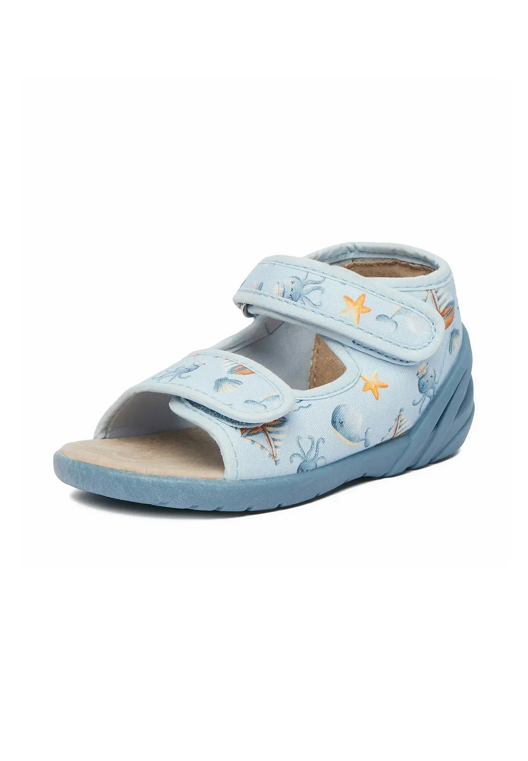Детские тапочки унисекс -ceo-cm250723-1 - детская обувь Lasocki Kids, Blue — фото 2