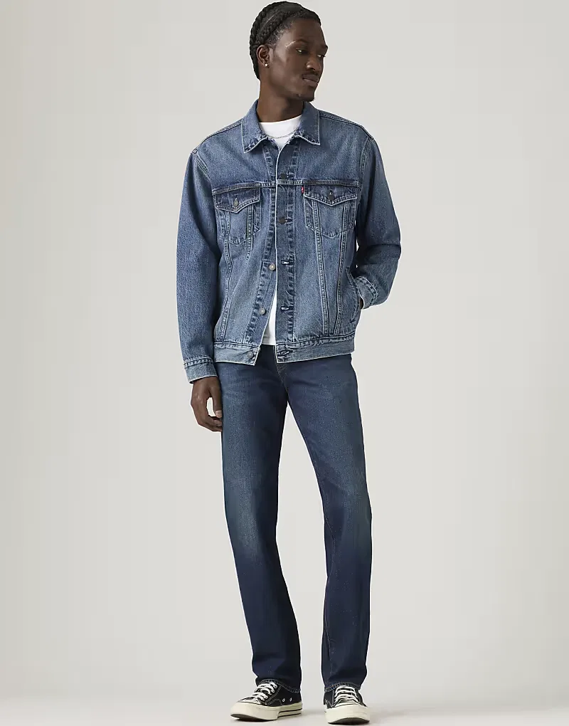 Джинсы Levi's 511 slim, синий — фото 4