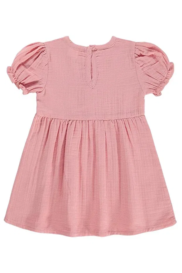 Детское платье для девочек хлопковое Fruit buttoned Civil Baby, Pink — фото 2