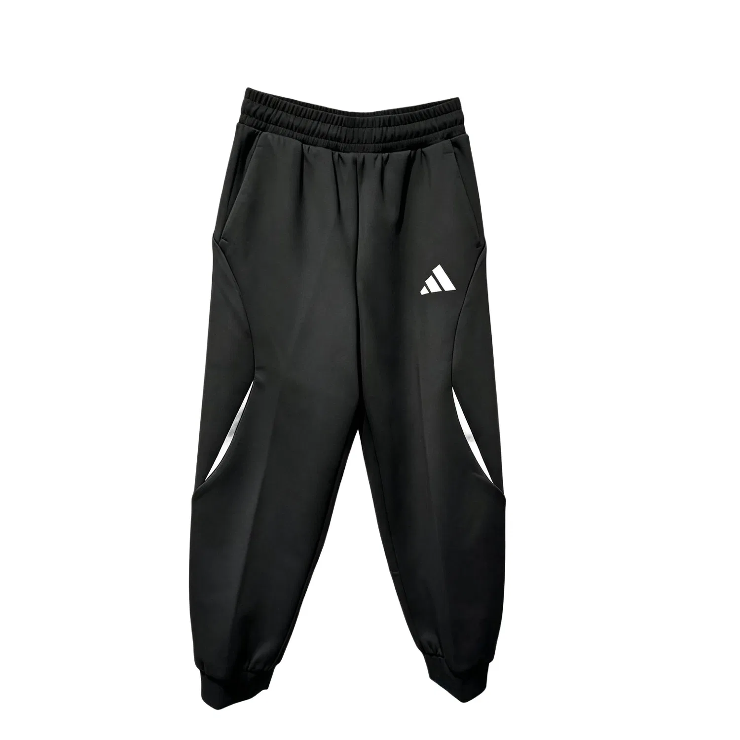 Детские быстросохнущие штаны из немнущейся ткани Adidas, Black