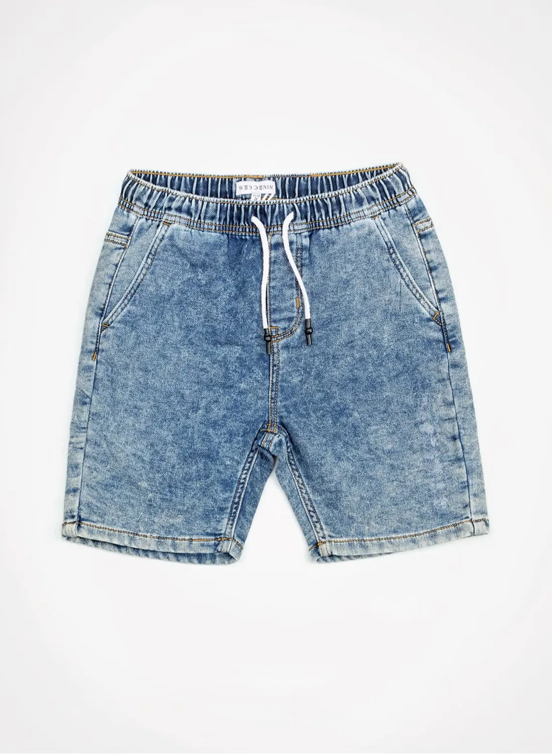 Шорты с принтом для мальчика Web Denim, синий