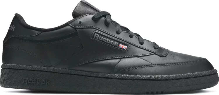 Кроссовки club c 85 'black charcoal' Reebok, черный - фото