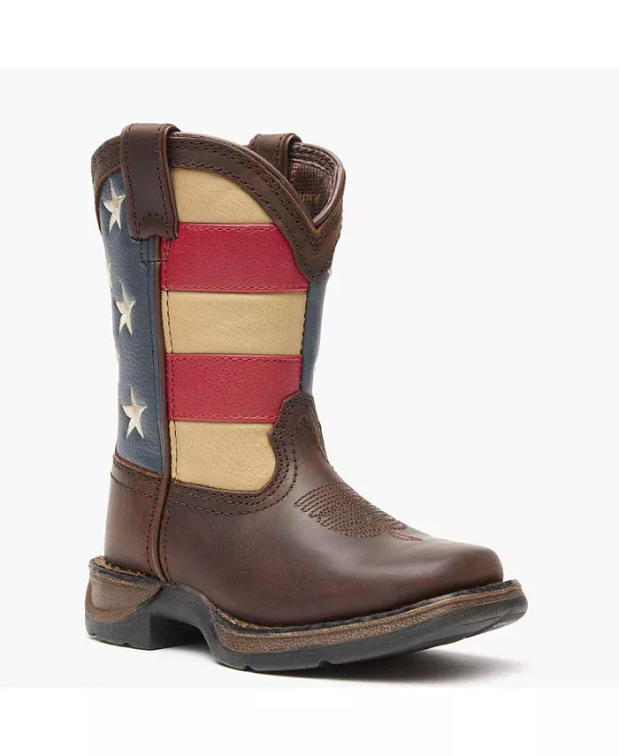 

Ботинки ковбойские Boys Lil' Rebel by Kids' Flag Western Boot Durango