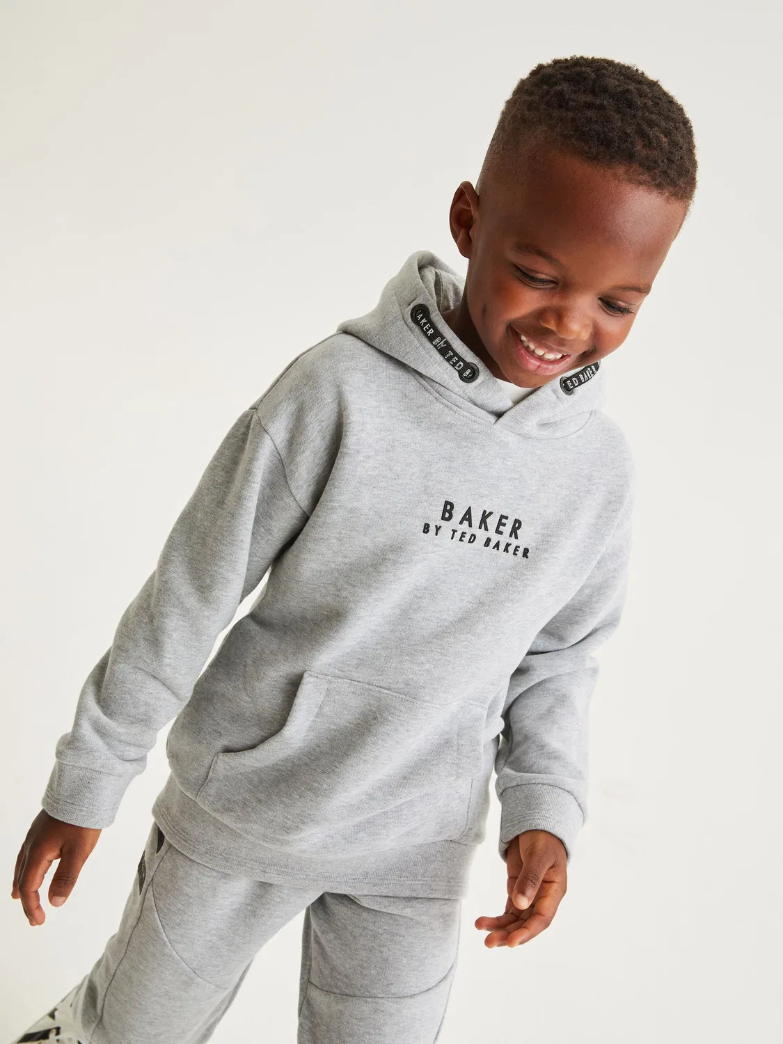 Худи Baker by Ted Baker, серая модель