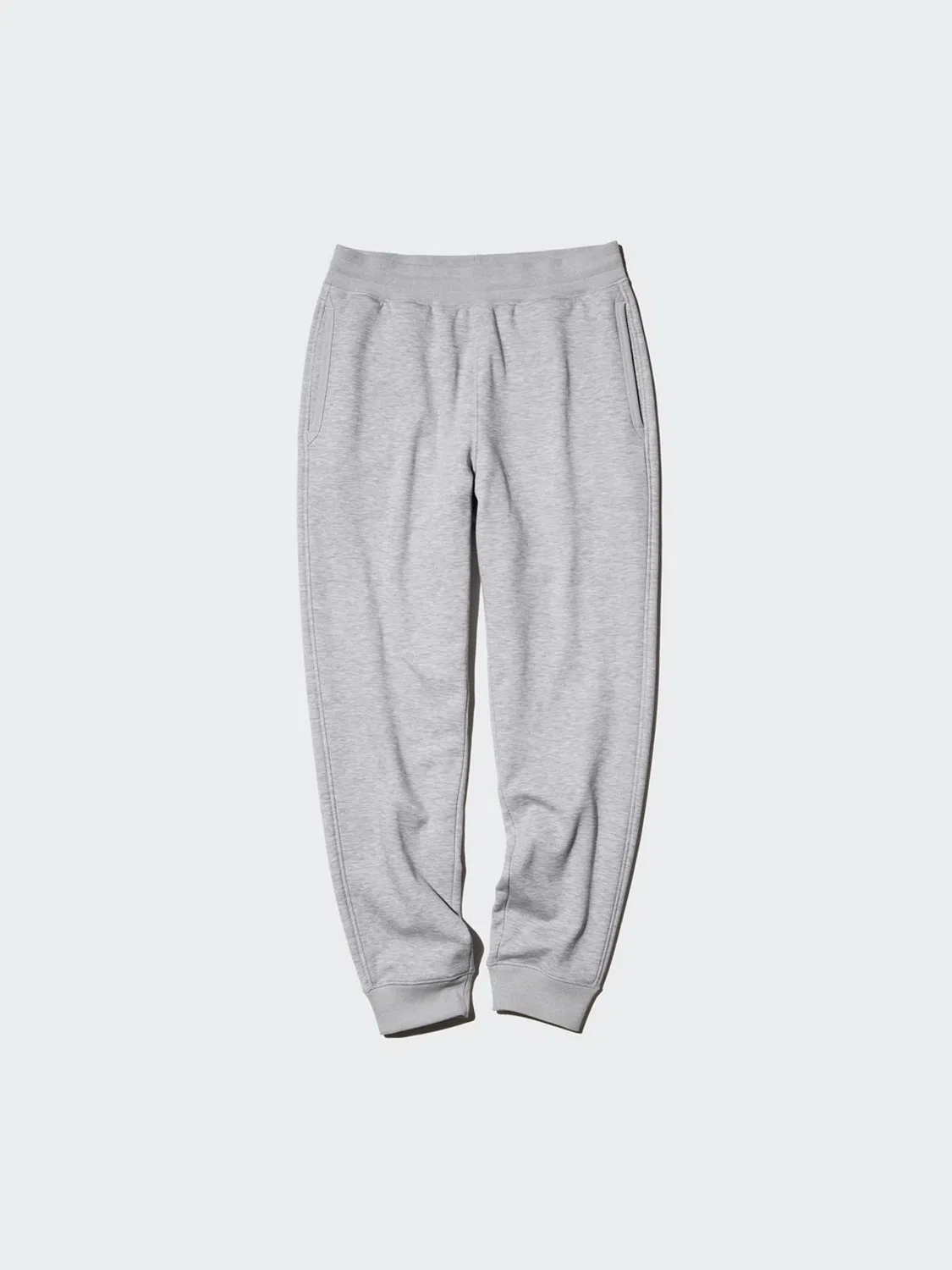 Брюки спортивные утепленные с эффектом овчины Uniqlo, темно-синий — фото 3