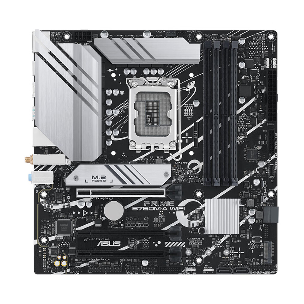 

Материнская плата Asus PRIME B760M-A, LGA1700, WIFI, DDR5