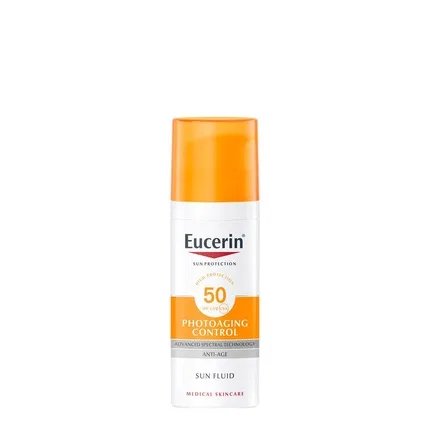 Солнцезащитный флюид для лица Anti Age SPF 50 Eucerin, 50 мл