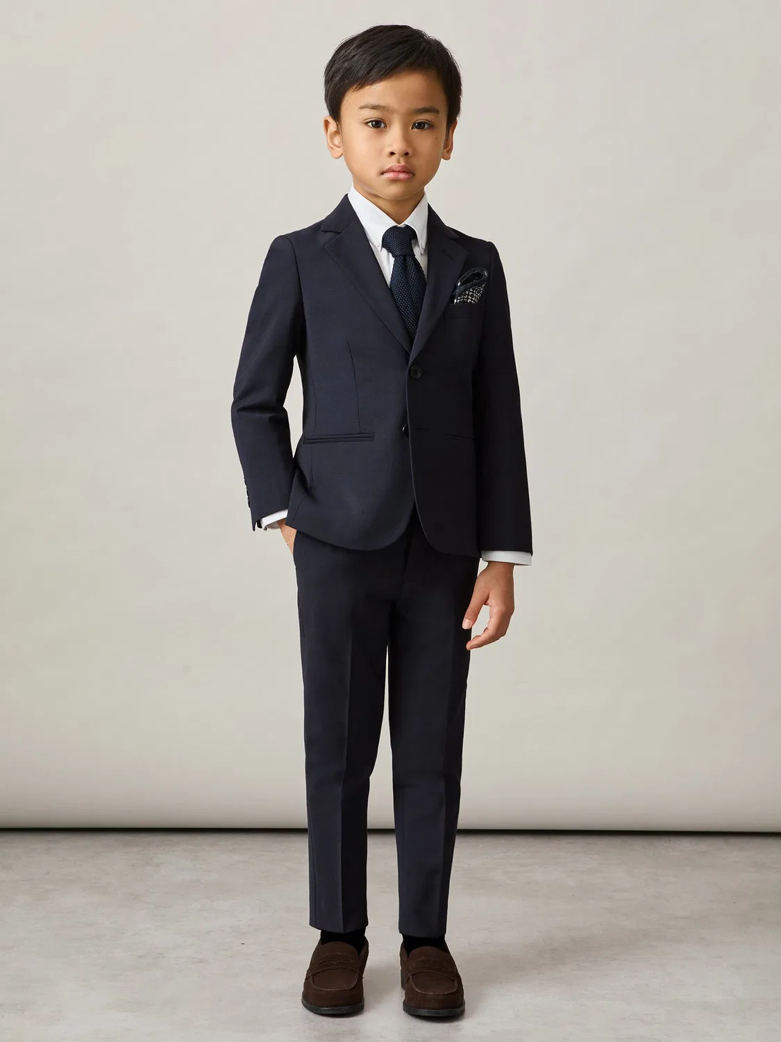 Брюки костюмные Hope Reiss, Navy — фото 4