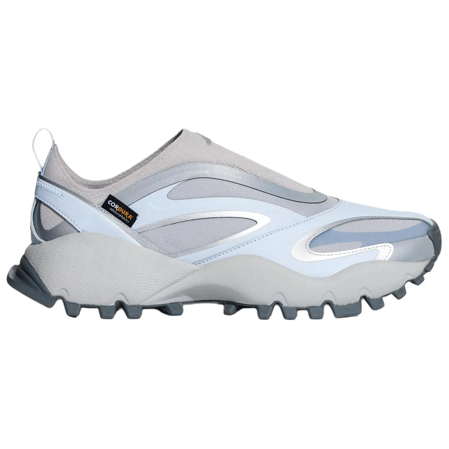 Кроссовки Детские Adidas SEEULATER DRIFTCORE, Light Blue/Metallic Silver/Gray — фото 3