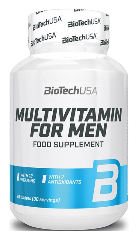 

Комплексный поливитаминный комплекс для мужчин BioTechUSA Multivitamin for Men