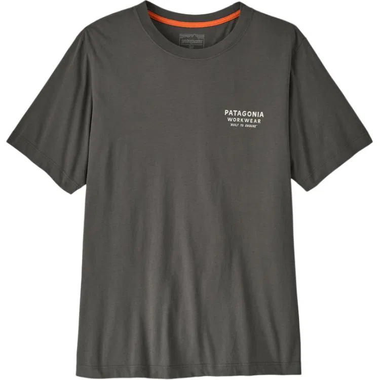 Футболка хлопковая Patagonia Forge Gray