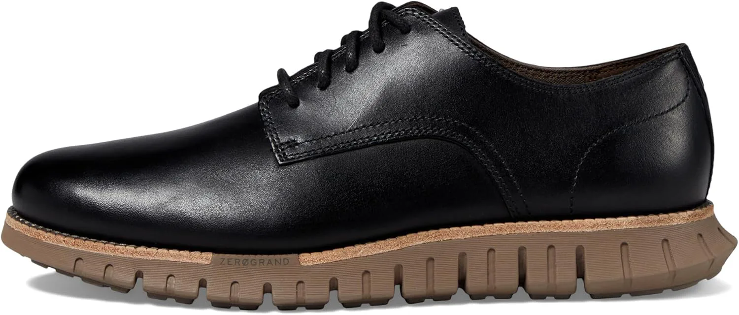 Мужские туфли Cole Haan ZG Remastered с гладким носком, черный — фото 4