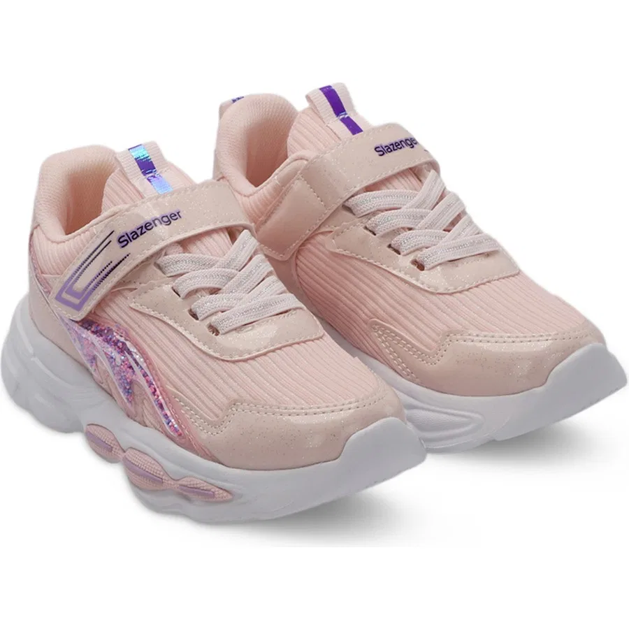 Кроссовки повседневные с липучками Slazenger Noble I, Белый — фото 2