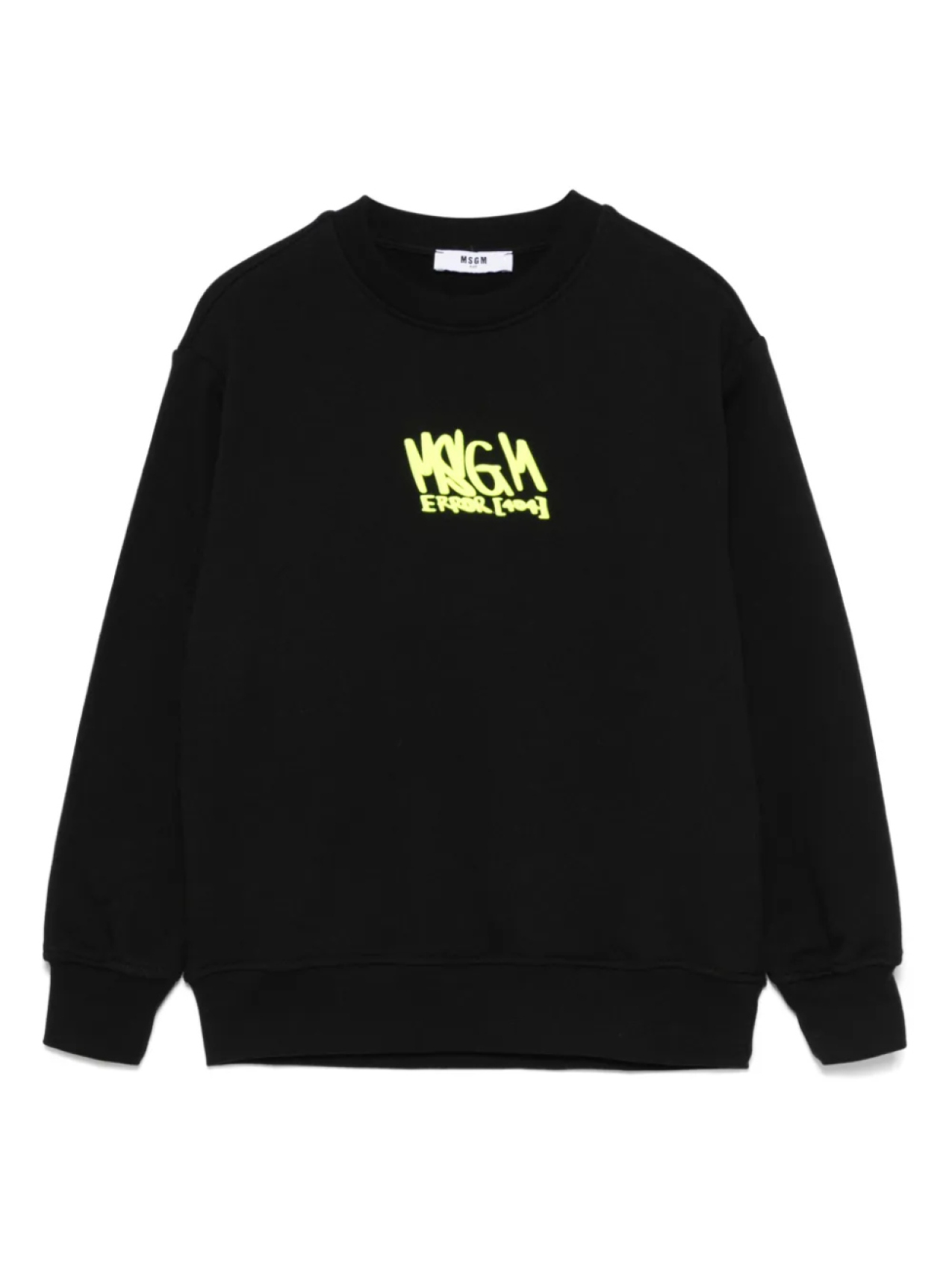 

Толстовка с логотипом MSGM Kids, черный