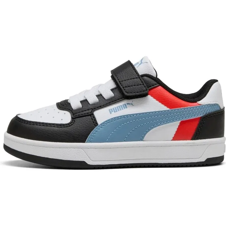Детские спортивные кроссовки на шнуровке Caven 2.0 Block AC+ PS Puma, Черный — фото 3