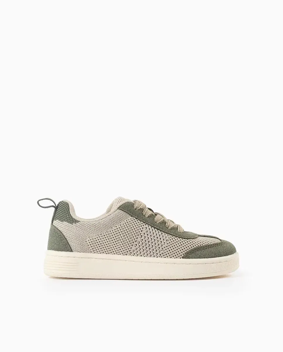 Детские кроссовки для мальчиков с сеткой Zippy, Beige