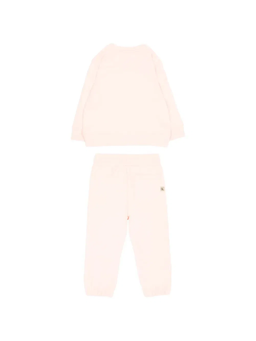 Комплект спортивного костюма с логотипом Calvin Klein Kids, розовый — фото 2