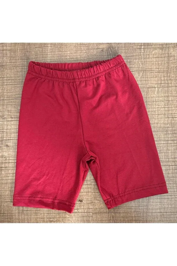 Детские шорты хлопковые Fun, Burgundy
