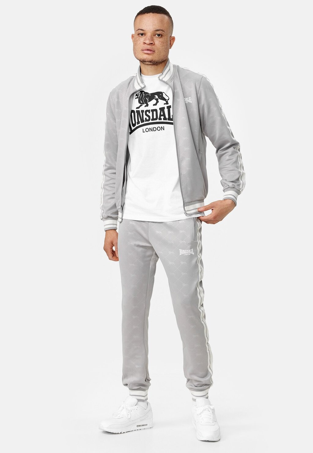 

Спортивный костюм ASHWELL Lonsdale, цвет grey white