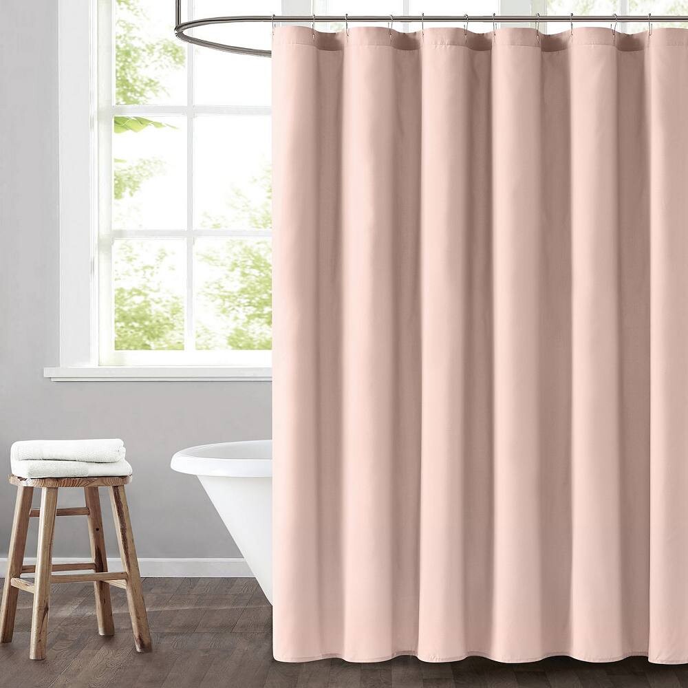

По-настоящему мягкая занавеска для душа на каждый день Truly Soft, розовый