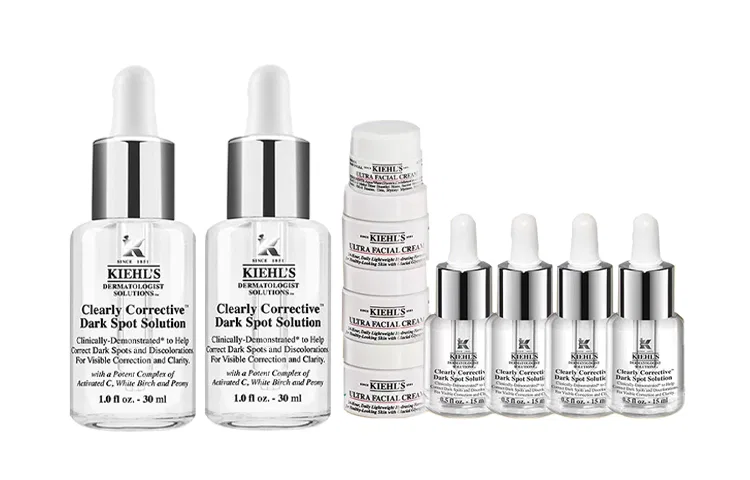 Набор сывороток для лица с эффектом осветления пигментации Kiehl's An Bai Bottle, 30 мл — фото 3