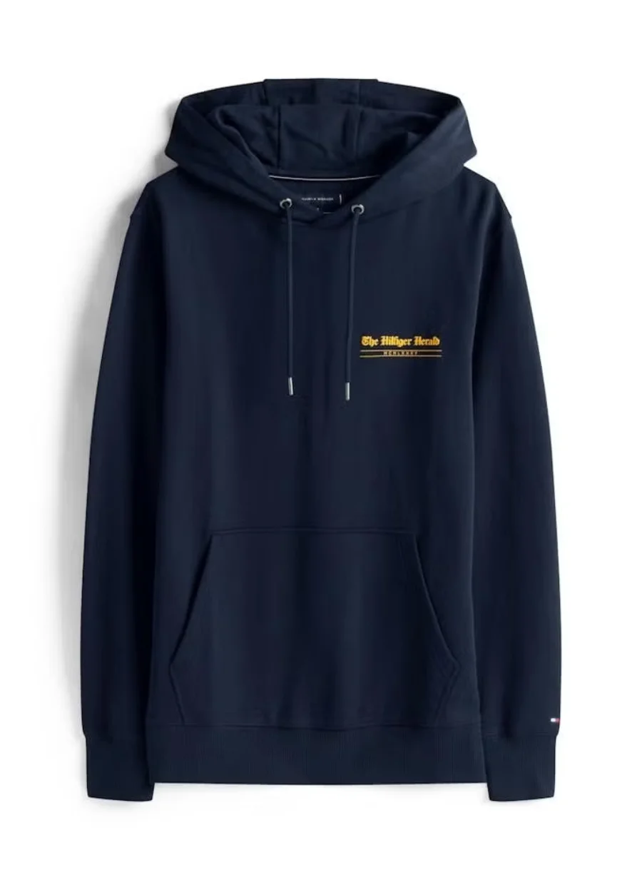Худи Tommy Hilfiger Herald Grap, синий — фото 3