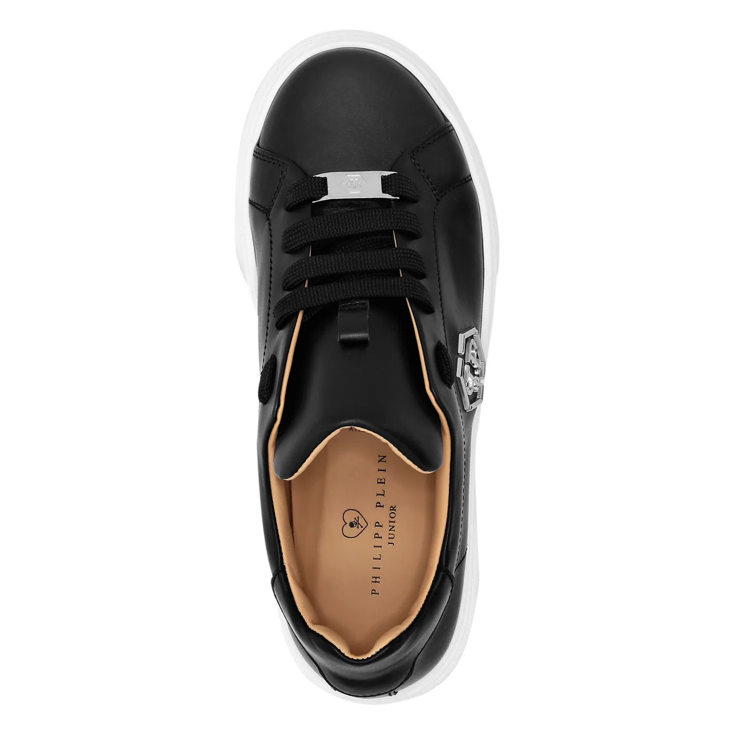 Детские кроссовки с низким верхом Philipp Plein, Black — фото 2