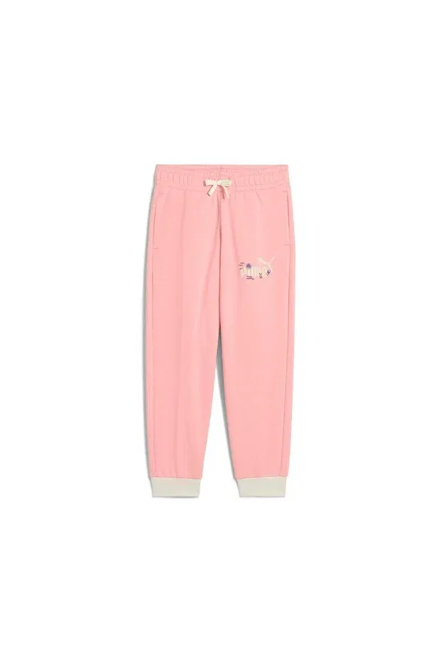 Детские спортивные штаны для девочек скинни Sandy Adventures Puma, Pink