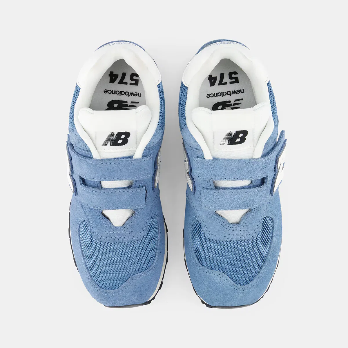 Кроссовки, Casual Niños 574 Hook & Loop, New Balance, синий — фото 3