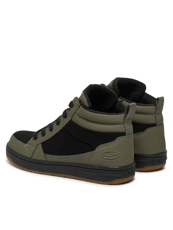 Кроссовки Smooth Street Skechers, хаки — фото 3