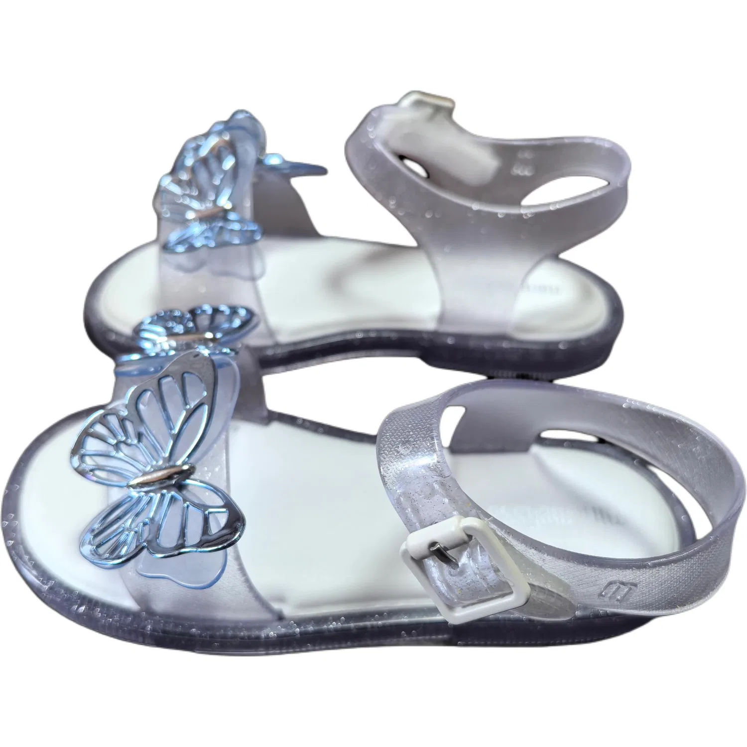 Кроссовки низкие Toddler Shoes Silver Infant And Toddler Melissa, Silver Shimmery — фото 3