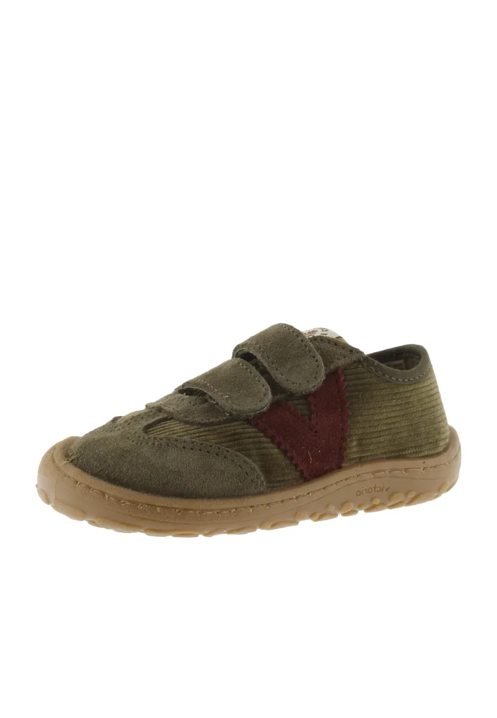 Кроссовки Bosco barefoot trainer 1370134 - обувь с ремешком на липучке Victoria Shoes, Kaki — фото 2