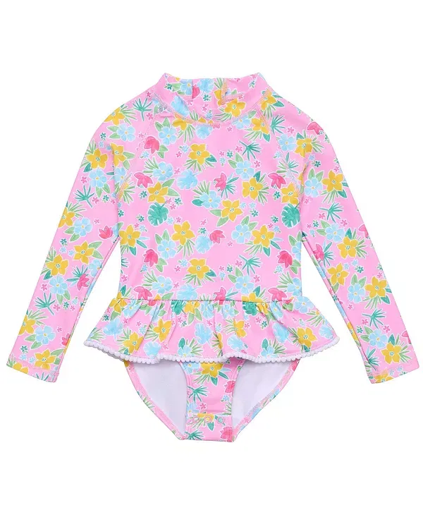 Детский купальник для девочек с юбкой Buttercup Bloom Snapper Rock, желтый