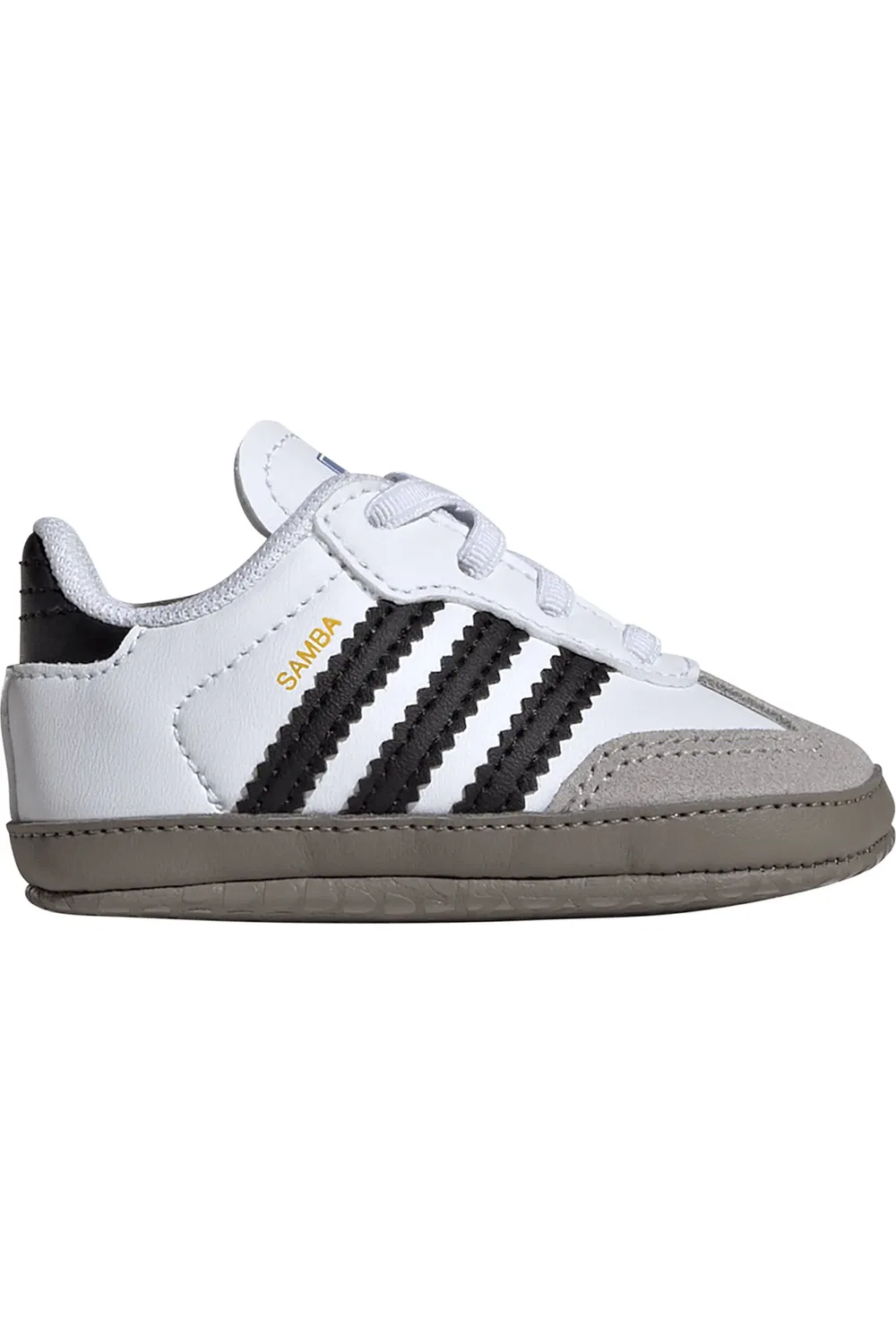 Детские кроссовки на мягкой подошве Samba Crib adidas, Ftwwht/Cbl — фото 3